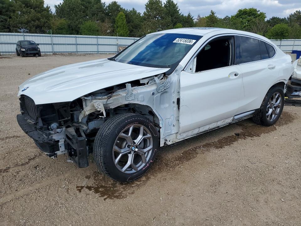 2020 BMW X4 VIN 5UX2V1C09LLE67644 COPART salvage auction — FRONT END, IL - SALVAGE CERTIFICATE, sold $11,900 on 2026-07-07 (photo 1)