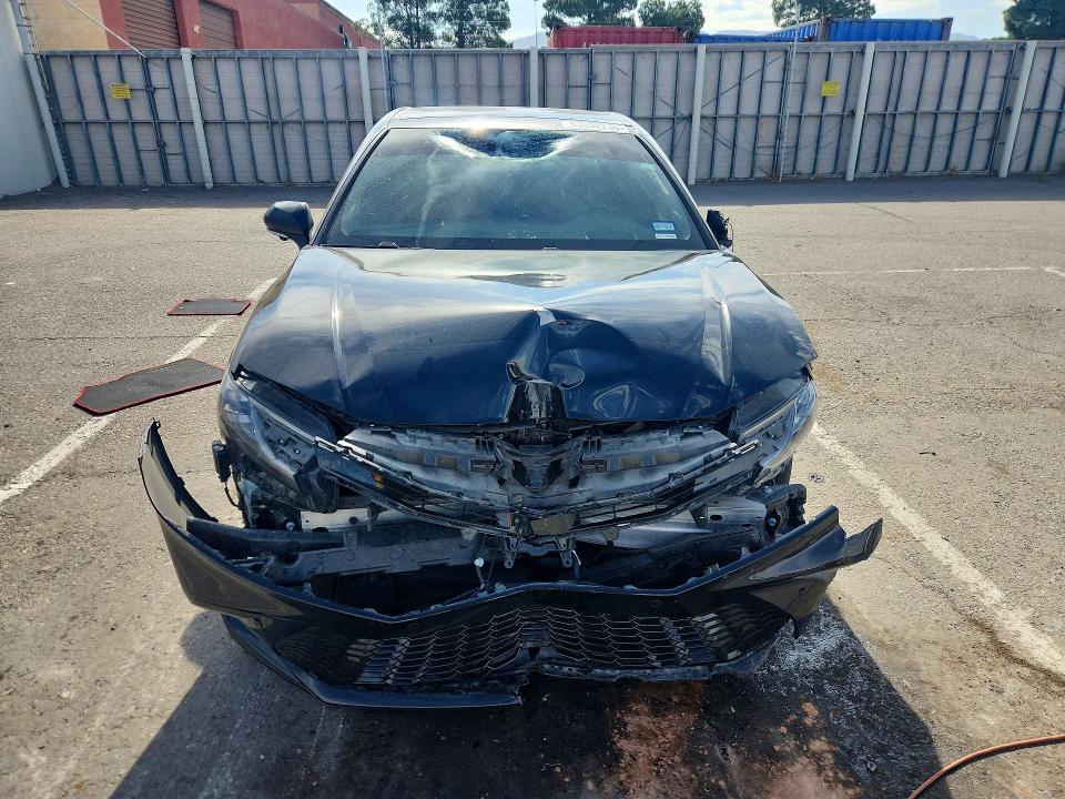 2025 Toyota Camry VIN 4T1DAACK9SU183262 COPART salvage auction — FRONT END, Tx - Salvage Vehicle Title, sold $16,100 on 2026-07-31 (photo 5)