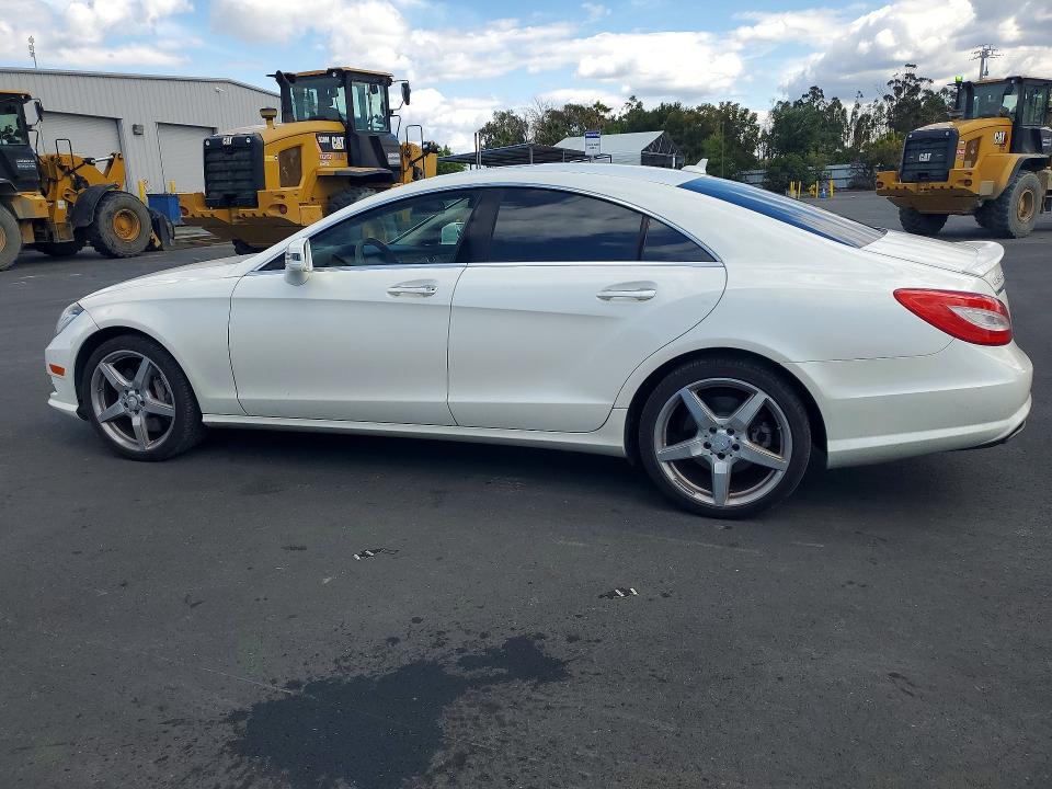 2013 Mercedes-benz Cls-klasse VIN WDDLJ7DBXDA061098 COPART salvage auction — FRONT END, Ca - Salvage Certificate, sold $3,750 on 2026-07-08 (photo 2)