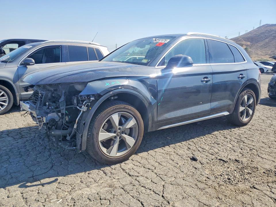 2023 Audi VIN WA1ABAFY6P2044742 COPART salvage auction — FRONT END, Ca - Salvage Certificate, sold $7,700 on 2026-07-02 (photo 1)
