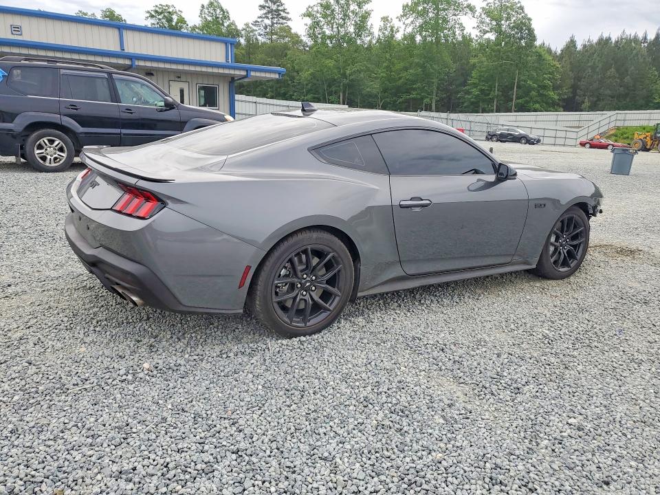 2025 Ford Mustang VIN 1FA6P8CF2S5409391 COPART salvage auction — SIDE, NC - SALVAGE CERTIFICATE OF TITLE, sold $23,500 on 2026-07-02 (photo 3)