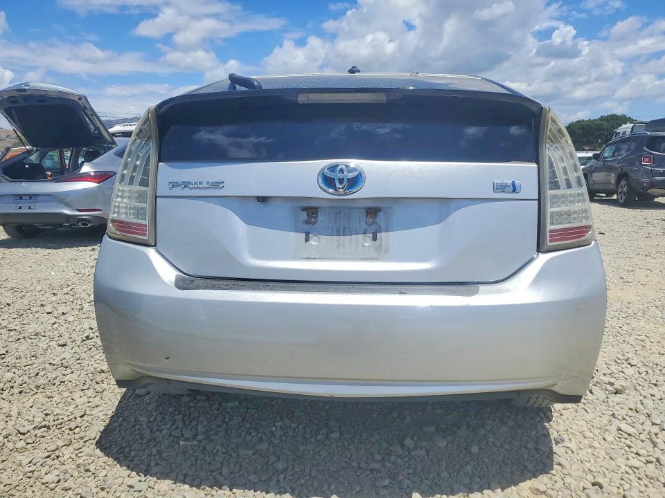 2013 Toyota Prius VIN JTDKN3DU5D1633151 COPART salvage auction — VANDALISM, Ca - Salvage Certificate, sold $400 on 2026-07-30 (photo 6)
