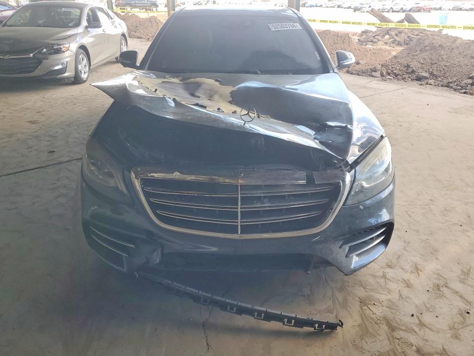 2018 Mercedes-benz S class VIN WDDUG6GB3JA345757 COPART salvage auction — ENGINE BURN, AZ - CERT OF TITLE - SALVAGE, sold $2,200 on 2026-07-22 (photo 5)