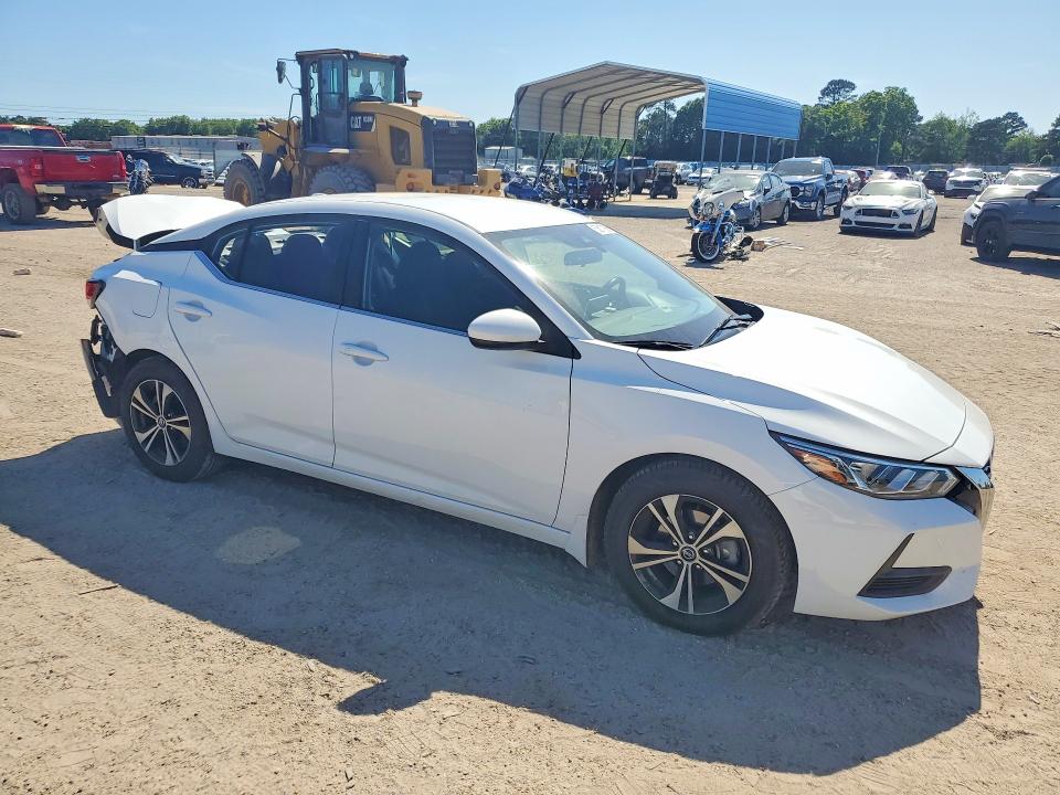 2022 Nissan Sentra VIN 3N1AB8CVXNY205944 COPART salvage auction — REAR END, AL - CERT OF TITLE-SALVAGE TITLE, sold $2,600 on 2026-07-09 (photo 4)