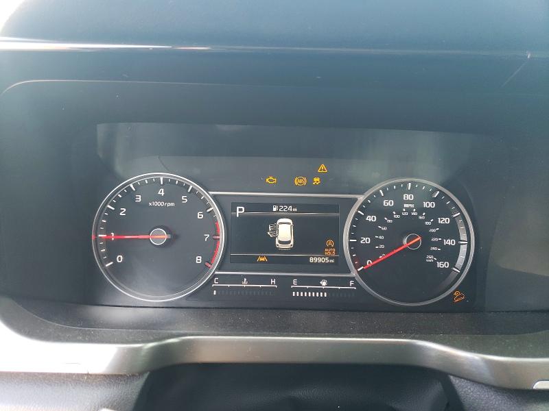 2021 Kia VIN 5XYRK4LF8MG013927 COPART salvage auction — FRONT END, Tn - Salvage Certificate, sold $8,900 on 2026-07-30 (photo 9)