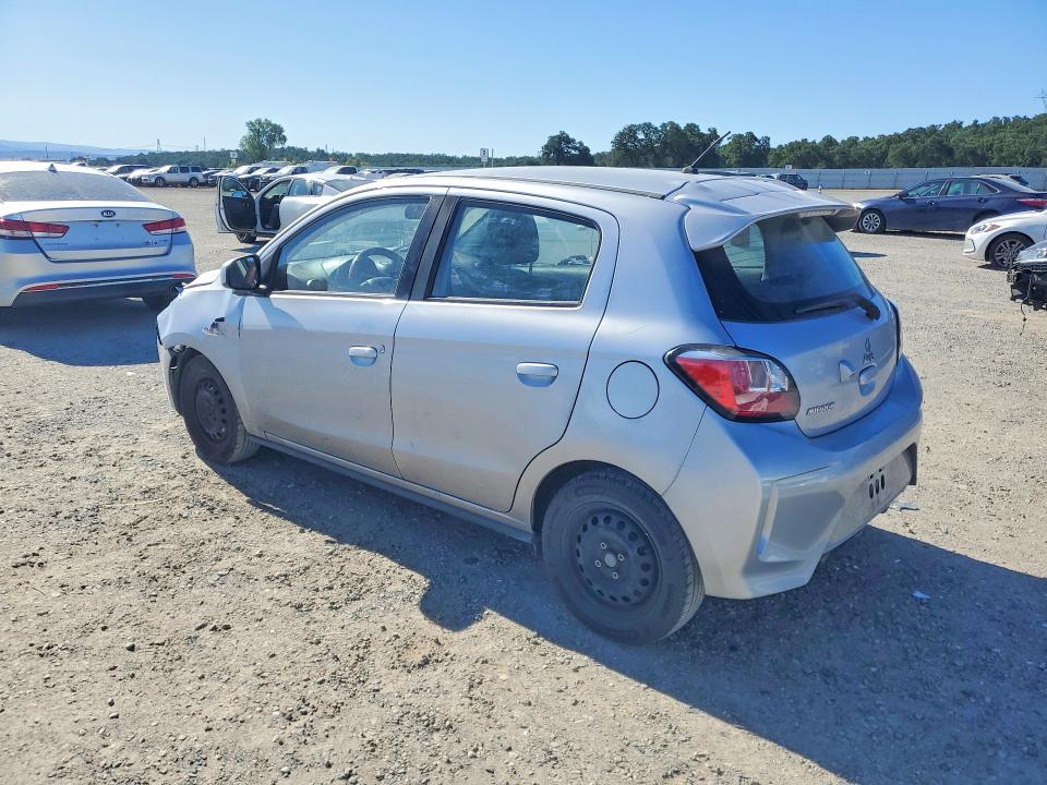 2021 Mitsubishi Mirage VIN ML32AUHJ3MH003012 COPART salvage auction — FRONT END, Ca - Salvage Certificate, sold $1,800 on 2026-07-10 (photo 2)