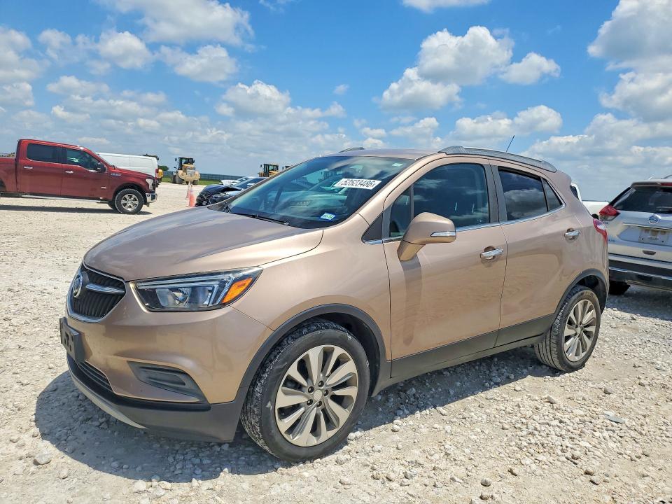 2018 Buick Encore VIN KL4CJASB4JB718780 COPART salvage auction — REAR END, Tx - Salvage Vehicle Title, sold $2,100 on 2026-07-30 (photo 1)