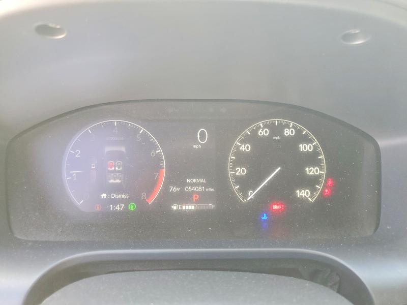 2025 Honda Hr-v VIN 3CZRZ1H54SM724447 COPART salvage auction — FRONT END, Sc - Cert Of Title-Salvage, sold $8,900 on 2026-07-27 (photo 9)