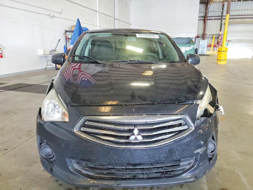 2017 Mitsubishi Mirage VIN ML32F3FJ2HHF18610 COPART salvage auction — REAR END, Mt - Certificate Of Title, sold $675 on 2026-07-20 (photo 5)