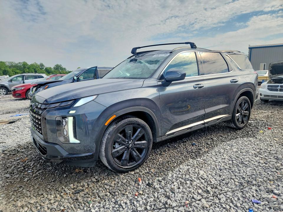 2024 Hyundai Palisade VIN KM8R34GE1RU800640 COPART salvage auction — ROOF, AL - CERT OF TITLE-SALVAGE TITLE, sold $12,300 on 2026-07-07 (photo 1)