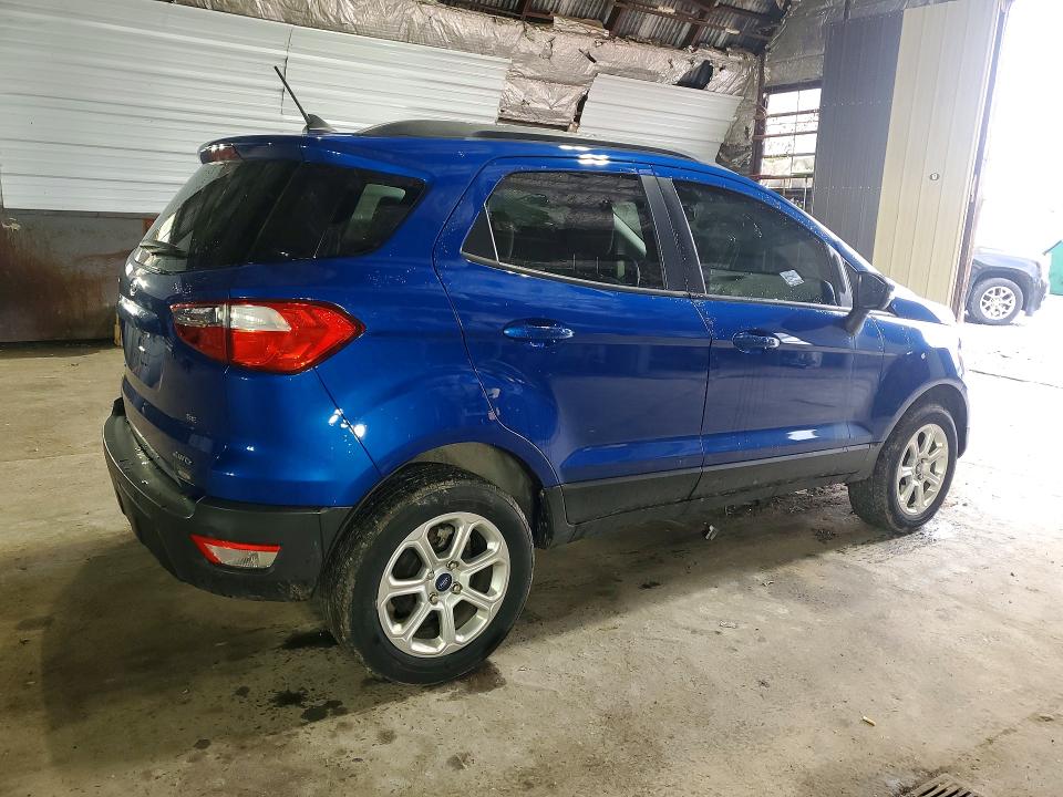 2020 Ford Ecosport VIN MAJ6S3GL9LC367915 COPART salvage auction — FRONT END, NY - MV-907A SALVAGE CERTIFICATE, sold $1,500 on 2026-07-22 (photo 3)