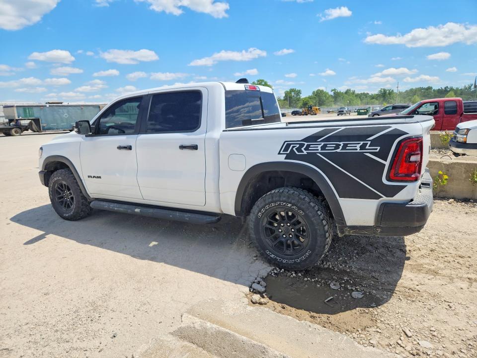 2025 Ram 1500 VIN 1C6SRFLP8SN594053 COPART salvage auction — Minor Dent/Scratches, MO - SALVAGE CERTIFICATE OF TITLE, sold $31,250 on 2026-06-16 (photo 2)