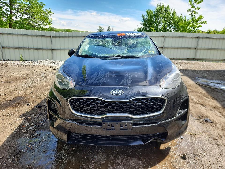 2020 Kia Sportage VIN KNDPM3ACXL7713819 COPART salvage auction — ROLLOVER, Vt - Cert Of Title-Salvage Vehicle, sold $2,200 on 2026-07-13 (photo 5)