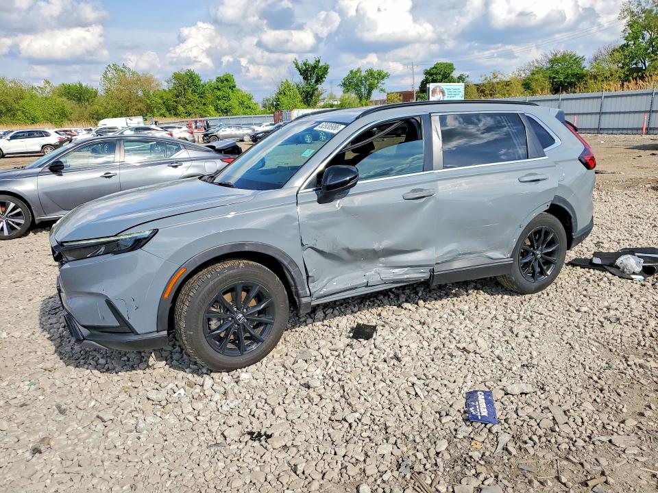 2024 Honda Cr-v VIN 7FARS6H50RE011930 COPART salvage auction — SIDE, IL - SALVAGE CERTIFICATE, sold $14,000 on 2026-07-24 (photo 1)