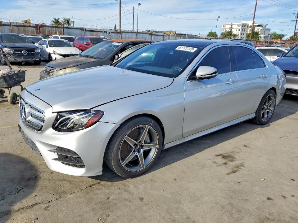 2019 Mercedes-benz E-klasse VIN WDDZF4JB4KA514577 COPART salvage auction — FRONT END, Tx - Dis/Dlr/Exp Only Clean Title, sold $13,400 on 2026-07-13 (photo 1)