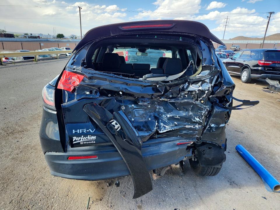 2024 Honda Hr-v VIN 3CZRZ2H5XRM709953 COPART salvage auction — REAR END, Nm - Cert Of Title-Salvage, sold $6,900 on 2026-07-03 (photo 6)
