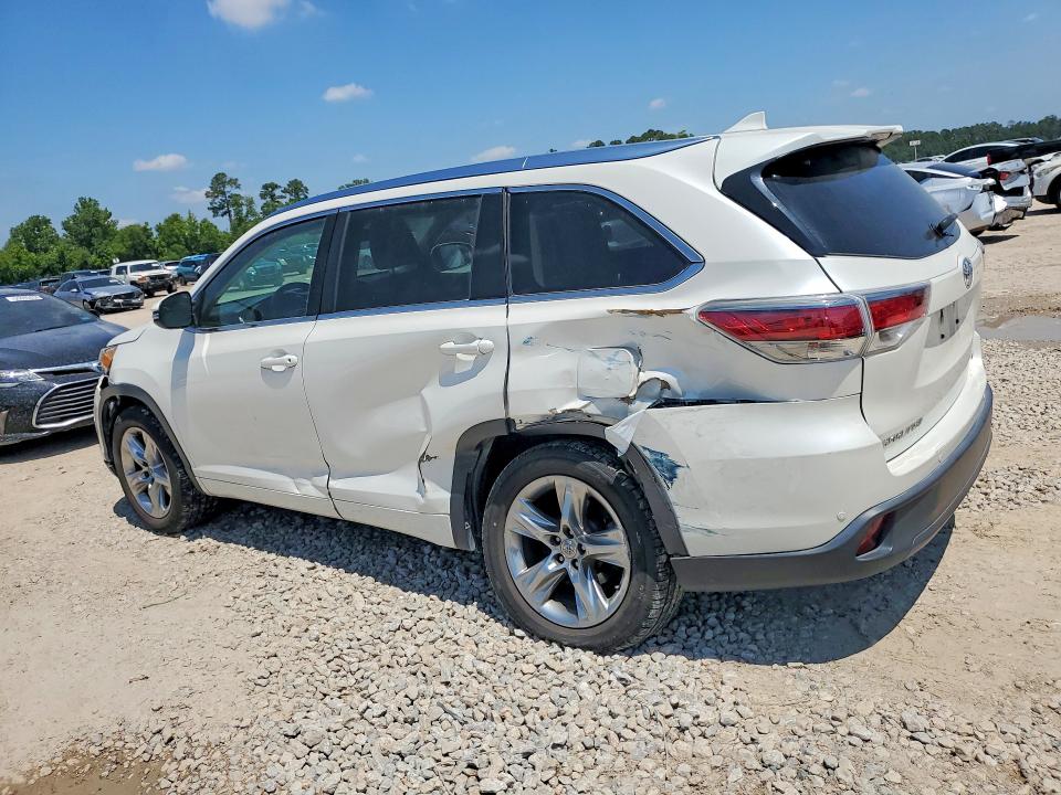 2014 Toyota VIN 5TDYKRFH0ES035818 COPART salvage auction — SIDE, Tx - Salvage Vehicle Title, sold $6,600 on 2026-07-17 (photo 2)