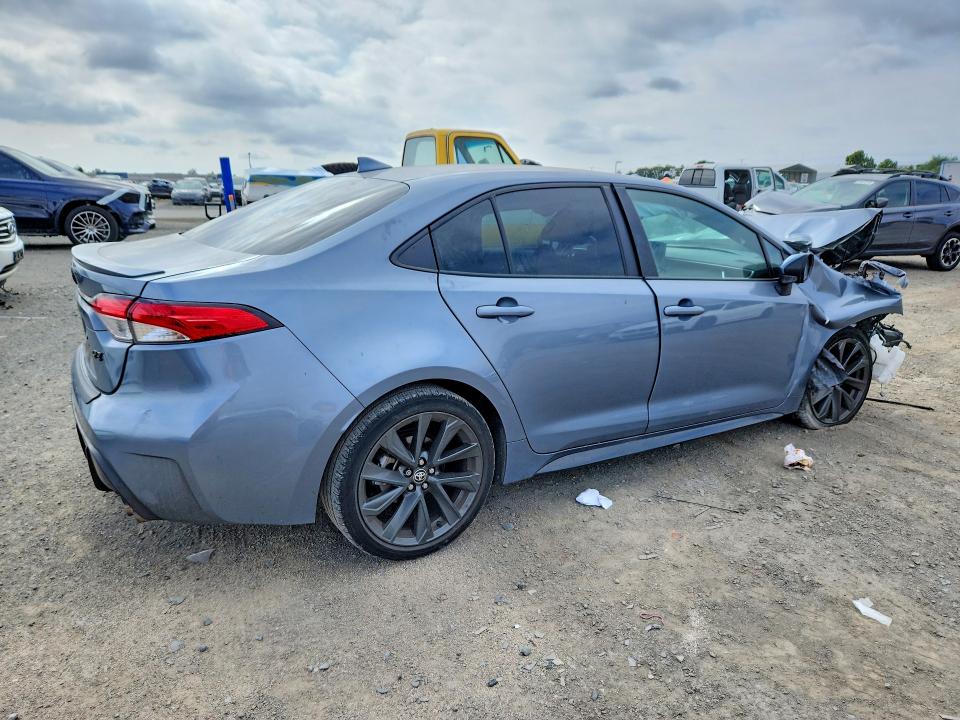 2024 Toyota Corolla VIN 5YFS4MCE2RP208640 COPART salvage auction — FRONT END, Ca - Salvage Certificate, sold $125 on 2026-07-21 (photo 3)