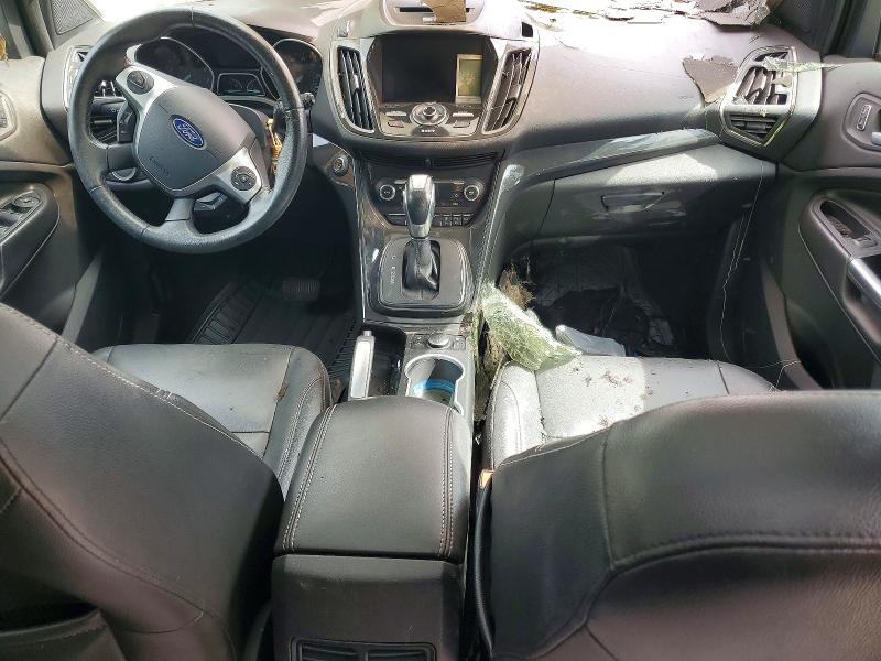 2014 Ford Escape VIN 1FMCU0JX5EUC06682 COPART salvage auction — Burn Engine, GA - SALVAGE/FIRE DAMAGE, sold $250 on 2026-07-03 (photo 8)