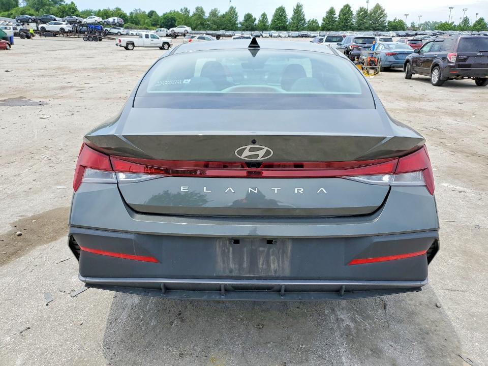 2024 Hyundai Elantra VIN KMHLM4DG7RU728688 COPART salvage auction — FRONT END, Mo - Salvage Certificate Of Title, sold $4,700 on 2026-07-31 (photo 6)