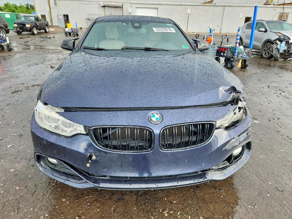 2017 BMW 4er VIN WBA4F7C50HG438436 COPART salvage auction — FRONT END, Va - Cert Of Title - Salvage, sold $3,400 on 2026-08-12 (photo 5)