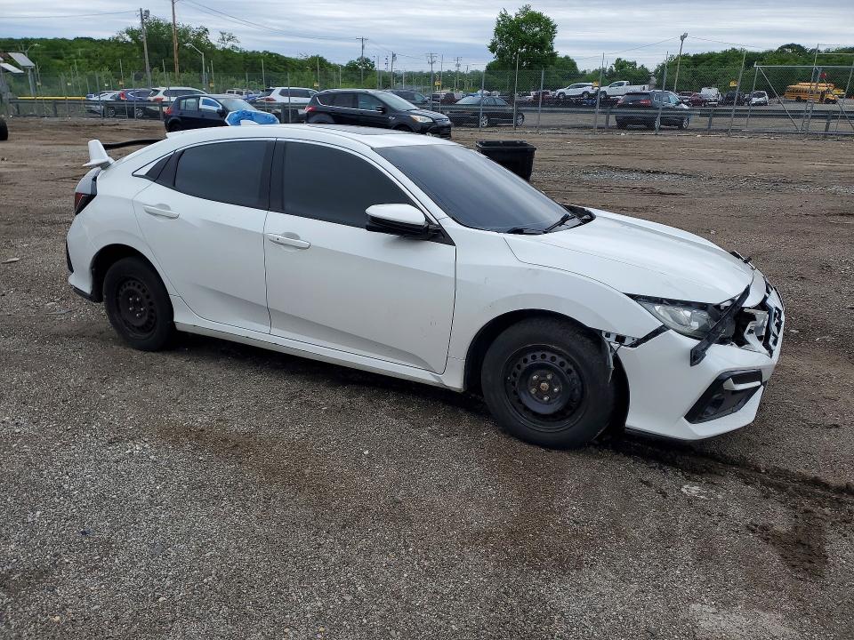 2020 Honda Civic VIN SHHFK7H65LU421819 COPART salvage auction — FRONT END, Md - Cert Of Salvage > 75% Damage, sold $850 on 2026-07-30 (photo 4)