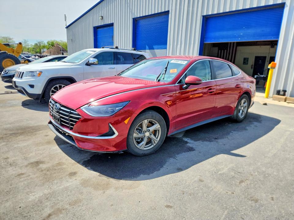 2023 Hyundai Sonata VIN KMHL24JA5PA319478 COPART salvage auction — FRONT END, Pa - Certificate Of Salvage, sold $3,700 on 2026-07-14 (photo 1)