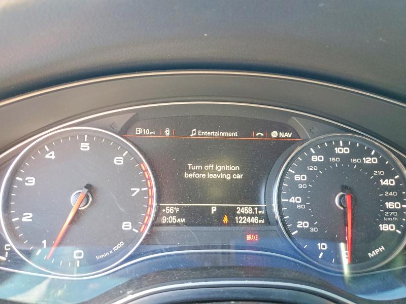 2015 Audi VIN WAUWGAFC2FN032681 COPART salvage auction — FRONT END, Ms - Cert Of Title-Salvaged, sold $1,350 on 2026-07-15 (photo 9)