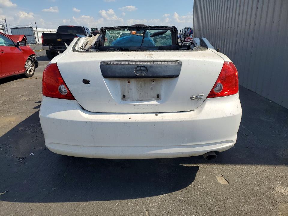 2008 Scion Tc VIN JTKDE167080267320 COPART salvage auction — STRIPPED, CA - SALVAGE CERTIFICATE, sold $80 on 2026-07-23 (photo 6)