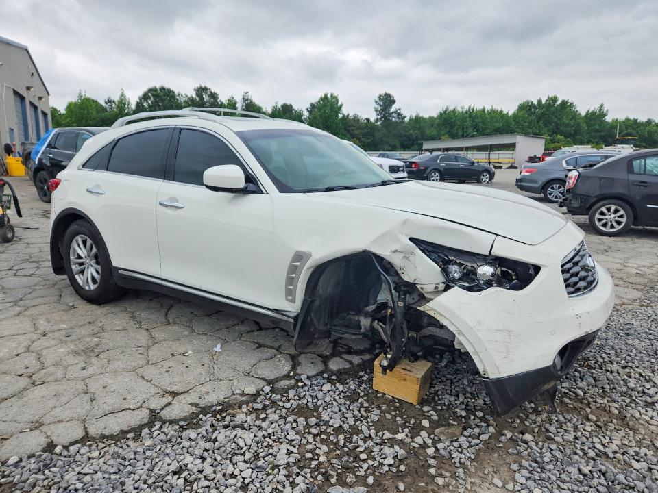 2010 Infiniti Fx VIN JN8AS1MW9AM854891 COPART salvage auction — ALL OVER, TN - SALVAGE CERTIFICATE, sold $450 on 2026-07-09 (photo 4)