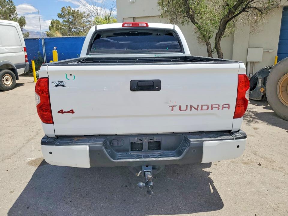 2017 Toyota Tundra VIN 5TFAW5F14HX650338 COPART salvage auction — VANDALISM, NM - CERT OF TITLE-SALVAGE, sold $15,500 on 2026-07-24 (photo 6)