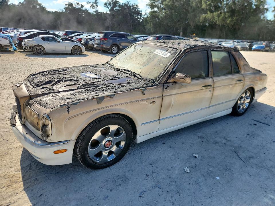 2000 Bentley Arnage VIN SCBLC31E6YCX05110 COPART salvage auction — BURN, Fl - Cert Of Title Slvg Rebuildable, sold $1,650 on 2026-07-14 (photo 1)