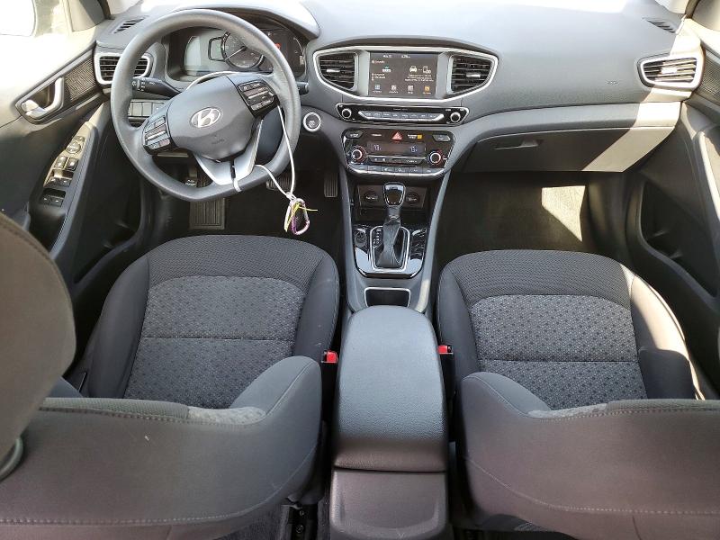 2017 Hyundai Ioniq VIN KMHC65LC5HU035986 COPART salvage auction — FRONT END, Ca - Salvage Certificate, sold $875 on 2026-07-08 (photo 8)