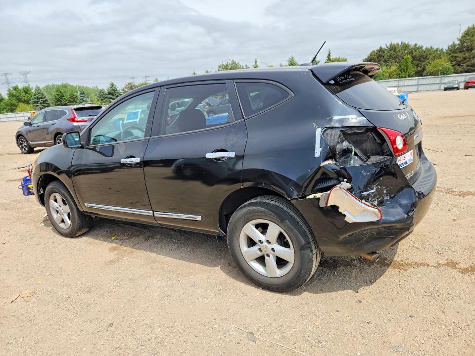 2013 Nissan Rogue VIN JN8AS5MV5DW146144 COPART salvage auction — REAR END, Il - Salvage Certificate, sold $425 on 2026-07-02 (photo 2)
