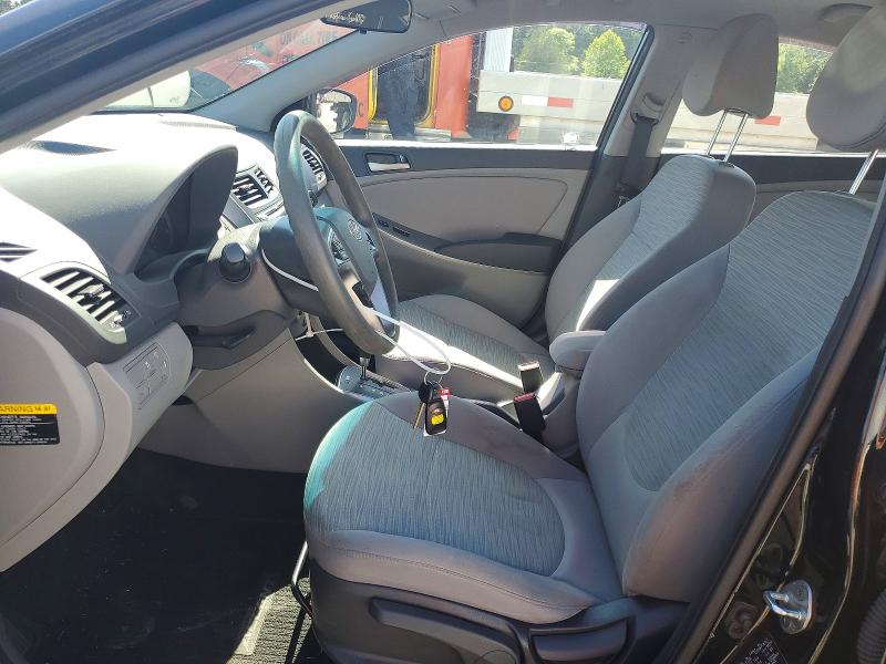 2016 Hyundai Accent VIN KMHCT4AE6GU134791 COPART salvage auction — REAR END, Ar - Cert Of Title-Salvage, sold $1,500 on 2026-07-15 (photo 7)