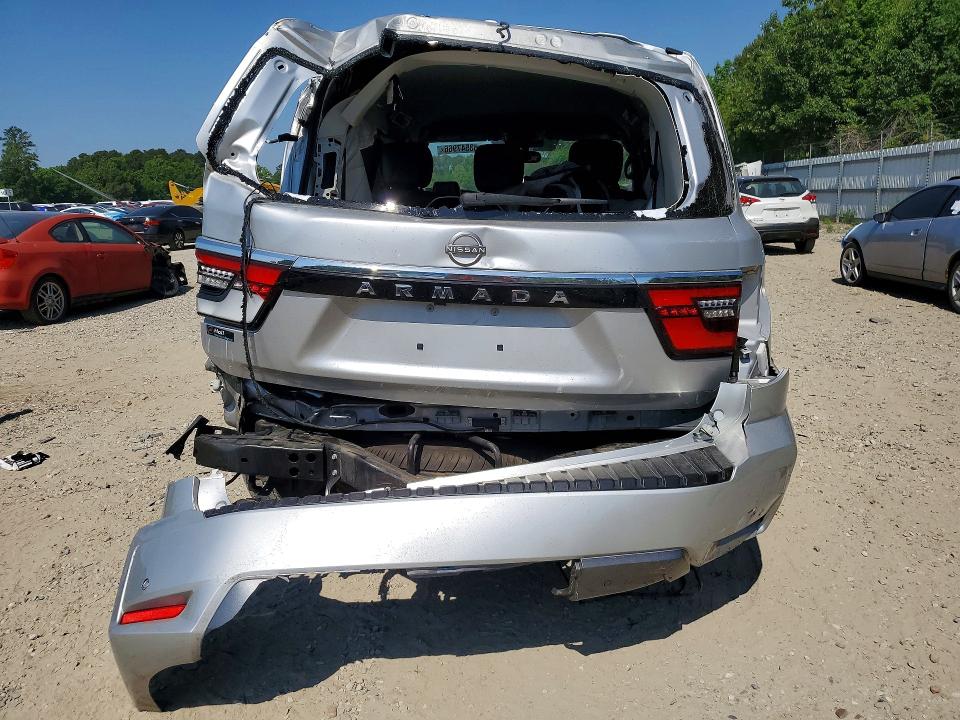 2023 Nissan VIN JN8AY2AD3P9690640 COPART salvage auction — REAR END, Va - Cert Of Title - Salvage, sold $6,300 on 2026-07-07 (photo 6)