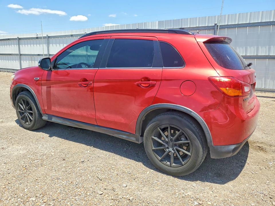 2016 Mitsubishi Outlander sport VIN JA4AP4AW5GZ027513 COPART salvage auction — FRONT END, Tx - Salvage Vehicle Title, sold $1,800 on 2026-07-08 (photo 2)