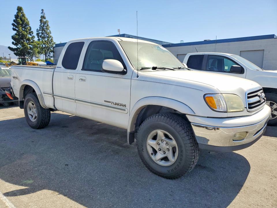 2001 Toyota Tundra VIN 5TBRT38111S193635 COPART salvage auction — REAR END, Ca - Non-Repairable Vehicle Cert, sold $1,800 on 2026-07-28 (photo 4)