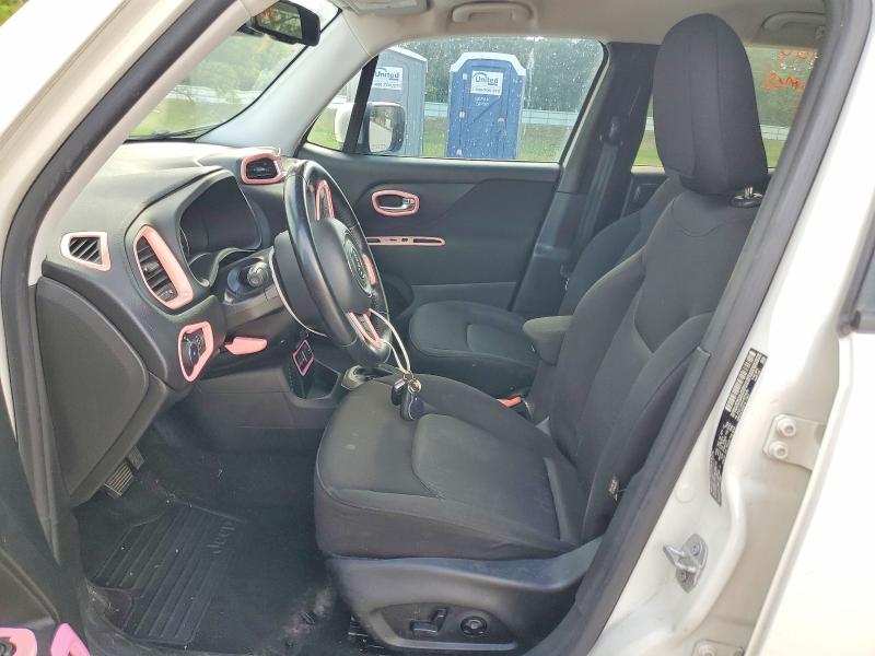 2017 Jeep Renegade VIN ZACCJABB4HPF85332 COPART salvage auction — FRONT END, Tx - Certificate Of Title, sold $2,150 on 2026-07-07 (photo 7)