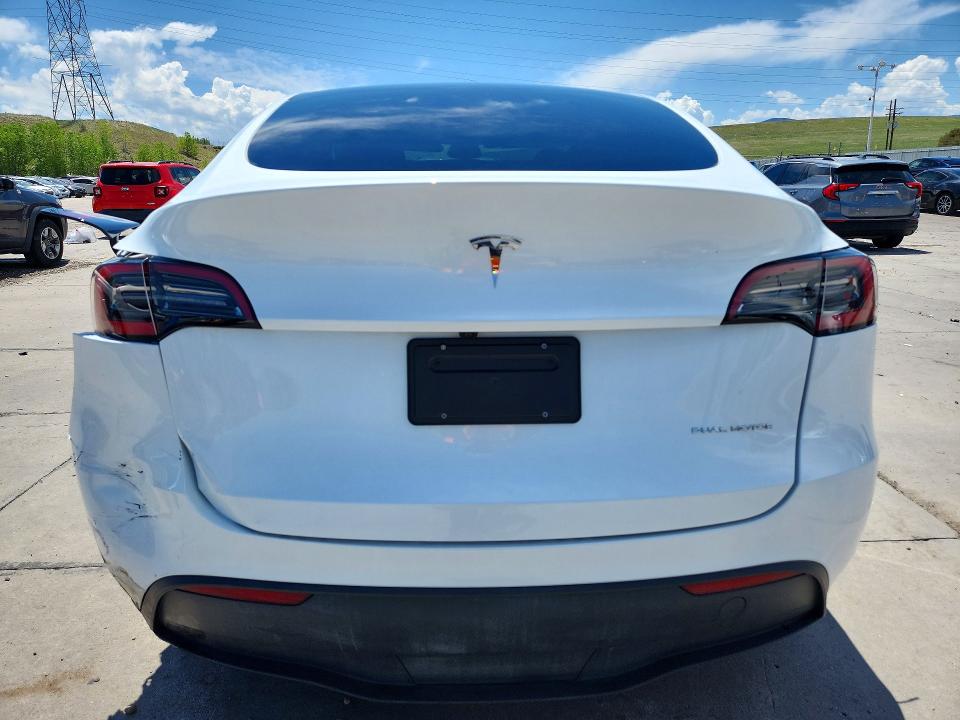 2024 Tesla Model y VIN 7SAYGDEE5RA332721 COPART salvage auction — FRONT END, Co - Public - Salvage Title, sold $10,000 on 2026-07-20 (photo 6)