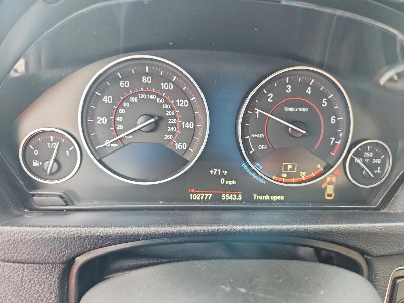 2017 BMW 4er VIN WBA4F7C50HG438436 COPART salvage auction — FRONT END, Va - Cert Of Title - Salvage, sold $3,400 on 2026-08-12 (photo 9)