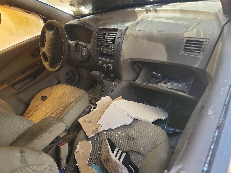 2006 Hyundai Tucson VIN KM8JM12B36U287084 COPART salvage auction — BURN, FL - CERTIFICATE OF DESTRUCTION, sold $400 on 2026-07-14 (photo 8)
