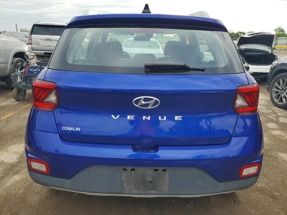 2021 Hyundai Venue VIN KMHRC8A32MU098867 COPART salvage auction — HAIL, KS - CERT OF TITLE-SALVAGE, sold $4,700 on 2026-07-13 (photo 6)
