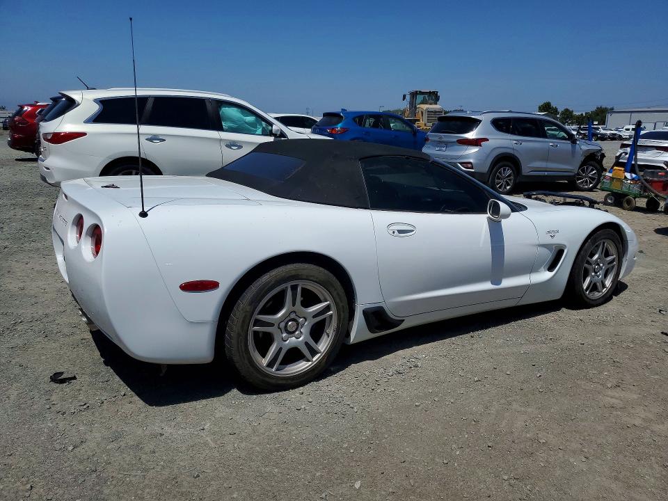 1999 Chevrolet Corvette VIN 1G1YY32G9X5101888 COPART salvage auction — MINOR DENT/SCRATCHES, Ca - Dis/Dlr/Exp Only Clean Title, sold $6,000 on 2026-07-02 (photo 3)