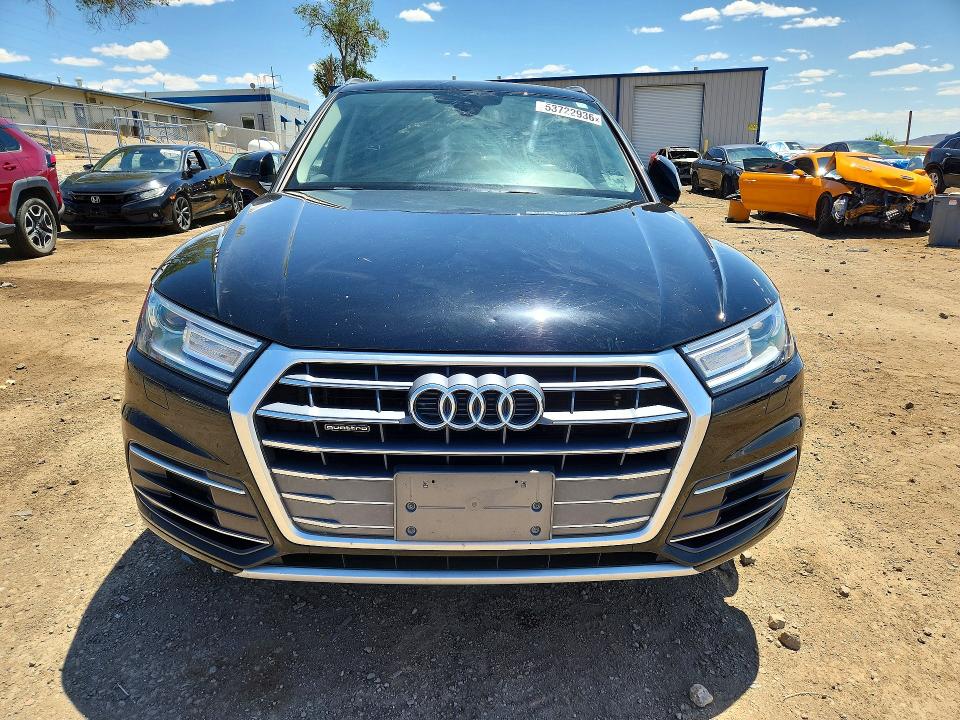 2018 Audi VIN WA1ANAFY2J2134484 COPART salvage auction — REAR END, NM - CERT OF TITLE-SALVAGE, sold $200 on 2026-07-27 (photo 5)