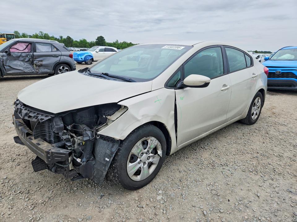 2015 Kia Forte VIN KNAFK4A6XF5311099 COPART salvage auction — FRONT END, Nc - Salvage Certificate Of Title, sold $1,200 on 2026-07-20 (photo 1)