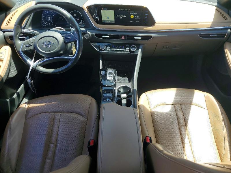 2020 Hyundai Sonata VIN 5NPEH4J21LH042478 COPART salvage auction — REAR END, Ca - Salvage Certificate, sold $4,650 on 2026-07-02 (photo 8)