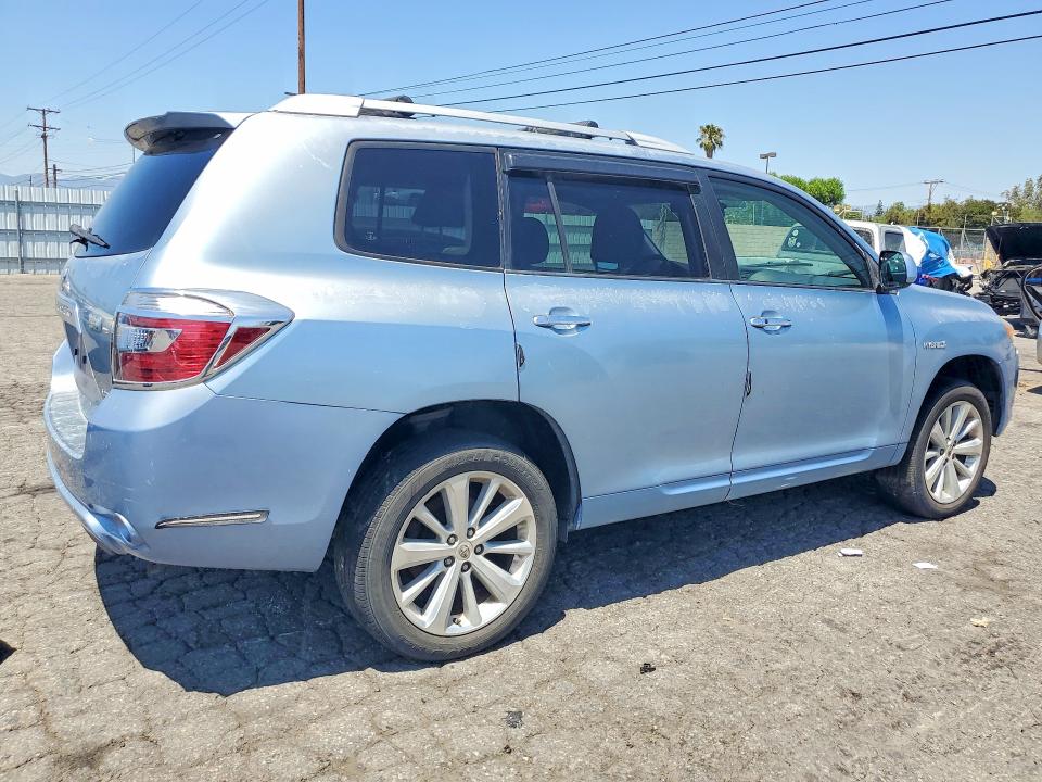 2008 Toyota Highlander VIN JTEEW44A682007755 COPART salvage auction — MECHANICAL, Ca - App For Dup Clean Or Ac, sold $925 on 2026-07-06 (photo 3)