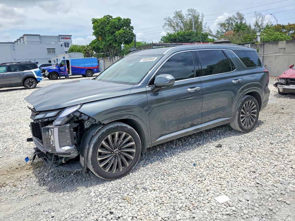 2024 Hyundai VIN KM8R74GE1RU703037 COPART salvage auction — FRONT END, Fl - Cert Of Title Slvg Rebuildable, sold $11,000 on 2026-07-13 (photo 1)