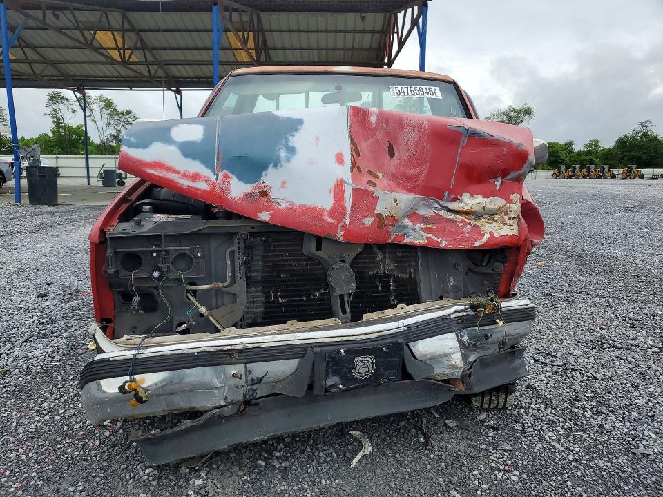 1990 Chevrolet Gmt-400 VIN 1GCDC14K1LZ230124 COPART salvage auction — FRONT END, Ga - Cert Of Title-Salvage, sold $825 on 2026-07-09 (photo 5)